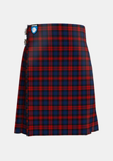 Traditional_MacLachlan_Two_Tartan_732_kilt_front_image_with_pleated_design_and_adjustable_buckles_for_men