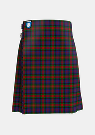 Traditional_MacLagan_of_Glenquiech_Tartan_7813_kilt_front_image_with_pleated_design_and_adjustable_buckles_for_men