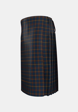 Traditional_MacLaine_of_Lochbuie_Hunting_Tartan_491_kilt_left_image_with_pleated_design_and_adjustable_buckles_for_men