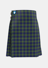 Traditional_MacLaren_2_Tartan_342_kilt_front_image_with_pleated_design_and_adjustable_buckles_for_men