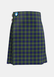 Traditional_MacLaren_2_Tartan_342_kilt_front_image_with_pleated_design_and_adjustable_buckles_for_men