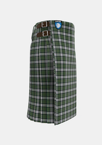 Traditional_MacLaren_Dress_Tartan_649_kilt_right_image_with_pleated_design_and_adjustable_buckles_for_men