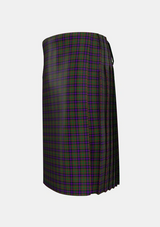 Traditional_MacLaren_Regent_Tartan_343_kilt_left_image_with_pleated_design_and_adjustable_buckles_for_men