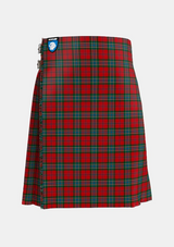 Traditional_MacLean_3_Tartan_5688_kilt_front_image_with_pleated_design_and_adjustable_buckles_for_men