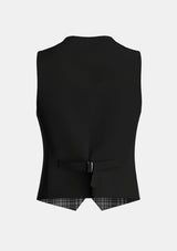 Traditional_MacLean_Black_and_White_Tartan_1824_Waistcoat_back_image