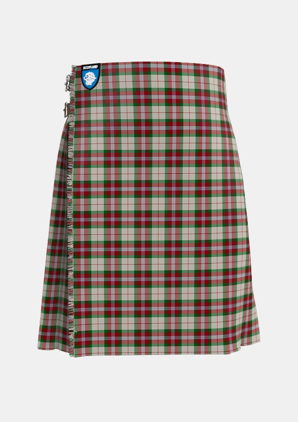 Traditional_MacLean_Dress_Tartan_1686_kilt_front_image_with_pleated_design_and_adjustable_buckles_for_men