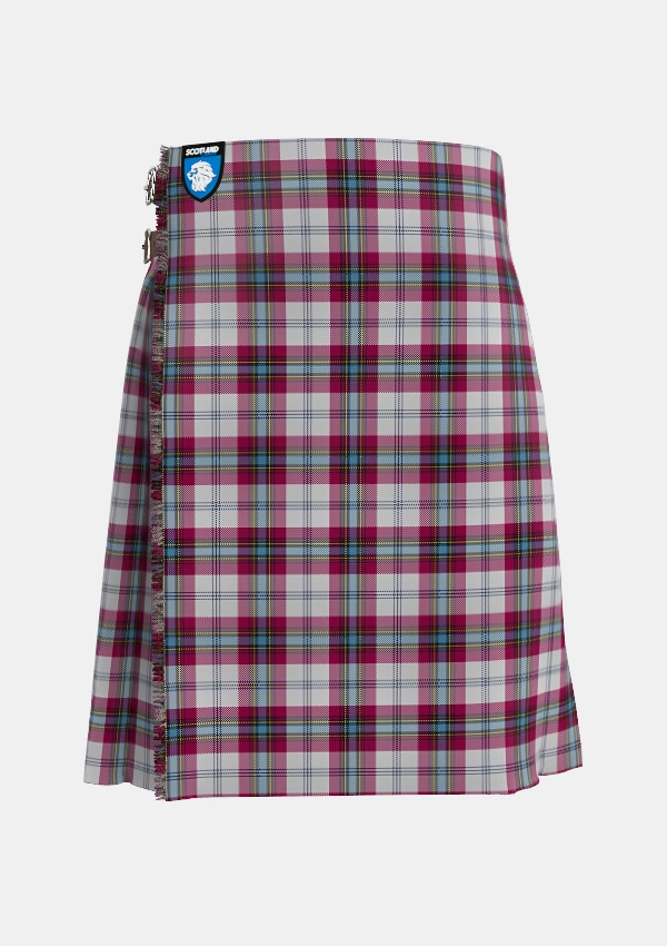 Traditional_MacLean_of_Duart_Dress_4_Tartan_59_kilt_front_image_with_pleated_design_and_adjustable_buckles_for_men