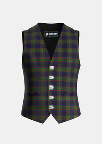 Traditional_MacLeish_Tartan_5689_Waistcoat_front_image