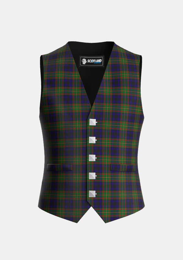 Traditional_MacLeish_Tartan_5689_Waistcoat_front_image