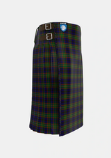 Traditional_MacLeish_Tartan_5689_kilt_right_image_with_pleated_design_and_adjustable_buckles_for_men