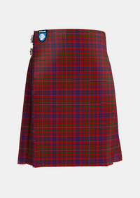 Traditional_MacLeod_Red_Tartan_496_kilt_front_image_with_pleated_design_and_adjustable_buckles_for_men