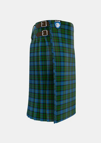 Traditional_MacLeod_of_Assynt_Tartan_1582_kilt_right_image_with_pleated_design_and_adjustable_buckles_for_men