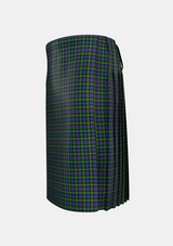 Traditional_MacLeod_of_Gesto_2_Tartan_280_kilt_left_image_with_pleated_design_and_adjustable_buckles_for_men