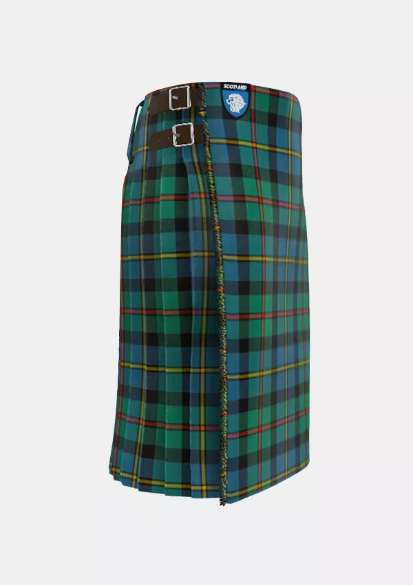 Traditional_MacLeod_of_Harris_Ancient_Tartan_kilt_right_image_with_pleated_design_and_adjustable_buckles_for_men