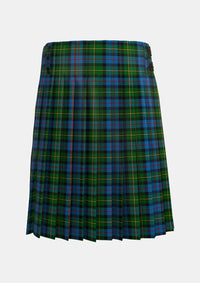 Traditional_MacLeod_of_Skye_Tartan_kilt_263_back_image_with_pleated_design_and_adjustable_buckles_for_men