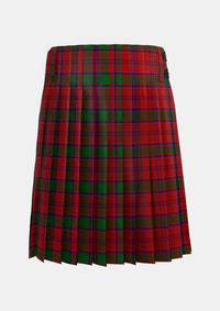 Traditional_MacLintock_1880_Tartan_881_kilt_back_image_with_pleated_design_and_adjustable_buckles_for_men