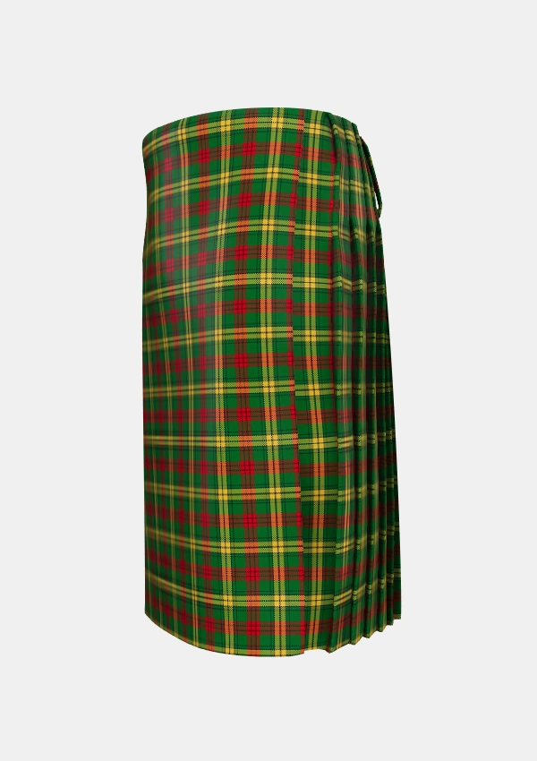 Traditional_MacMillan_1946_Tartan_3496_kilt_left_image_with_pleated_design_and_adjustable_buckles_for_men