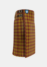Traditional_MacMillan_Dress_Tartan_1723_kilt_right_image_with_pleated_design_and_adjustable_buckles_for_men
