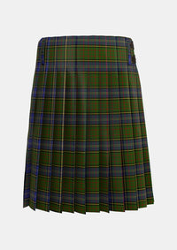 Traditional_MacMillan_Hunting_2_Tartan_668_kilt_back_image_with_pleated_design_and_adjustable_buckles_for_men