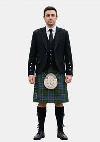 Traditional_MacMillan_Hunting_Tartan_667_Kilt_and_Argyle_Jacket_Kilt_Outfits_front_image