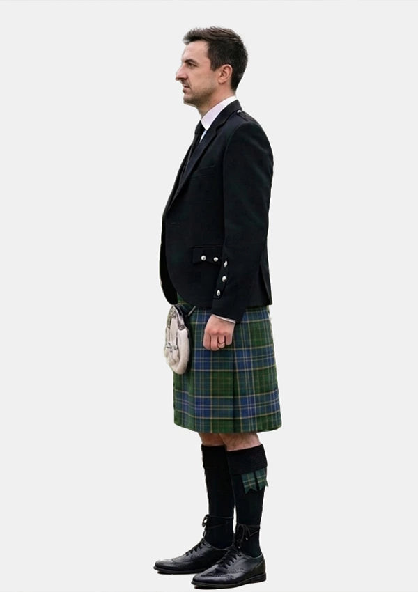 Traditional_MacMillan_Hunting_Tartan_667_Kilt_and_Argyle_Jacket_Kilt_Outfits_left_image