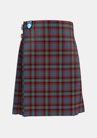 Traditional_MacNamara_Tartan_kilt_6432_front_image_with_pleated_design_and_adjustable_buckles_for_men