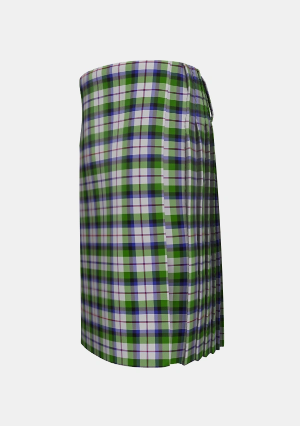 Traditional_MacNaughton_Dress_Tartan_1434_kilt_left_image_with_pleated_design_and_adjustable_buckles_for_men
