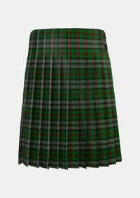 Traditional_MacNeish_Hunting_Tartan_3510_kilt_back_image_with_pleated_design_and_adjustable_buckles_for_men