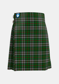 Traditional_MacNeish_Hunting_Tartan_3510_kilt_front_image_with_pleated_design_and_adjustable_buckles_for_men