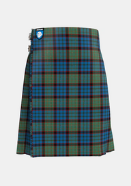 Traditional_MacNicol_Hunting_Tartan_3503_kilt_front_image_with_pleated_design_and_adjustable_buckles_for_men