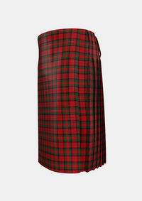Traditional_MacNicol_Nicolson_W_A_Smith_Tartan_871_kilt_left_image_with_pleated_design_and_adjustable_buckles_for_men