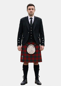 Traditional_MacNicol_Tartan_498_Kilt_and_Argyle_Jacket_Kilt_Outfits_front_image