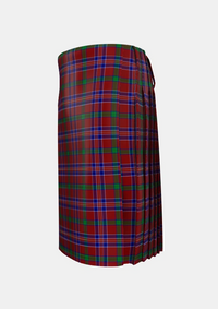 Traditional_MacNiven_Tartan_752_kilt_left_image_with_pleated_design_and_adjustable_buckles_for_men