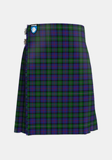 Traditional_MacPhail_Hunting_Tartan_2158_kilt_front_image_with_pleated_design_and_adjustable_buckles_for_men