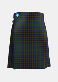Traditional_MacPhedran_MacFadzean_Tartan_1102_kilt_front_image_with_pleated_design_and_adjustable_buckles_for_men