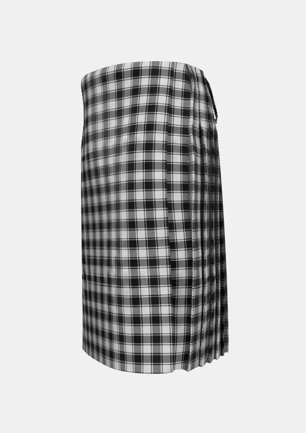 Traditional_MacPhee_Tartan_kilt_1252_left_image_with_pleated_design_and_adjustable_buckles_for_men