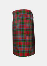 Traditional_MacPherson_5_Tartan_1410_kilt_left_image_with_pleated_design_and_adjustable_buckles_for_men