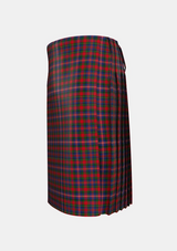 Traditional_MacPherson_6_Tartan_1411_kilt_left_image_with_pleated_design_and_adjustable_buckles_for_men