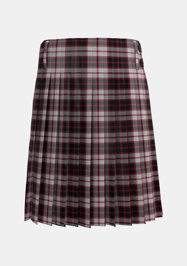 Traditional_MacPherson_Tartan_548_kilt_back_image_with_pleated_design_and_adjustable_buckles_for_men
