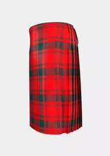 Traditional_MacQuarrie_Modern_Tartan_kilt_left_image_with_pleated_design_and_adjustable_buckles_for_men