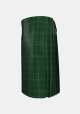 Traditional_MacRae_2_Tartan_773_kilt_left_image_with_pleated_design_and_adjustable_buckles_for_men