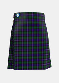 Traditional_MacRae_Hunting_1_Tartan_807_kilt_front_image_with_pleated_design_and_adjustable_buckles_for_men