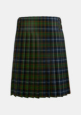 Traditional_MacRae_Hunting_3_Tartan_803_kilt_back_image_with_pleated_design_and_adjustable_buckles_for_men