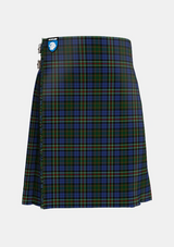 Traditional_MacRae_Hunting_4_Tartan_799_kilt_front_image_with_pleated_design_and_adjustable_buckles_for_men