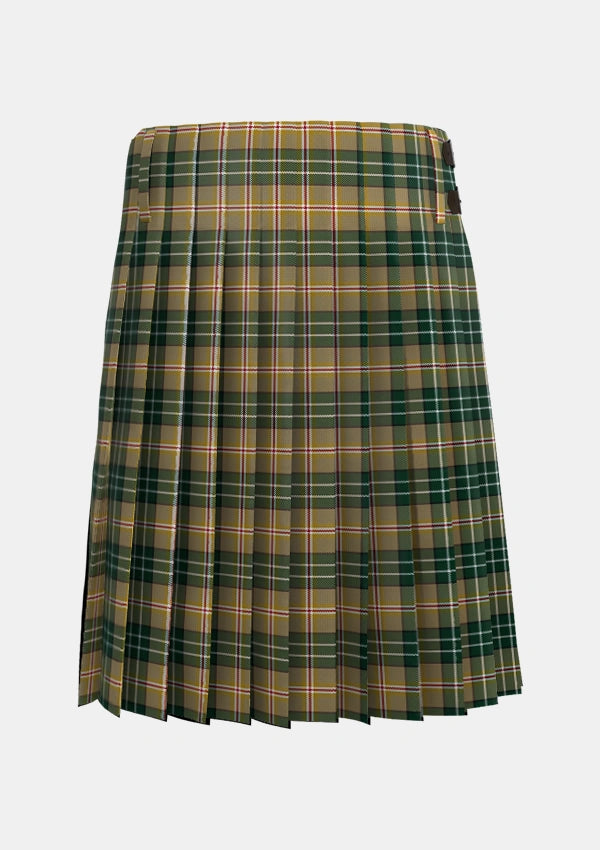 Traditional_MacShane_Tartan_3571_kilt_back_image_with_pleated_design_and_adjustable_buckles_for_men