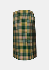 Traditional_MacShane_Tartan_3571_kilt_left_image_with_pleated_design_and_adjustable_buckles_for_men