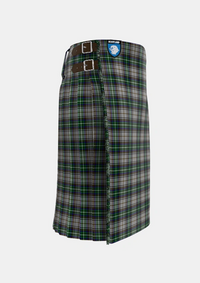 Traditional_MacSheehy_Tartan_3572_kilt_right_image_with_pleated_design_and_adjustable_buckles_for_men