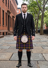 Traditional_MacSporran_Tartan_495_Kilt_and_Argyle_Jacket_Kilt_Outfit_front_image