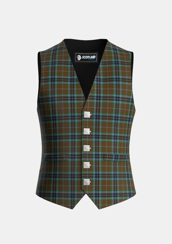 Traditional_MacTavish_Thompson_Thomson_Hunting_Tartan_232_Waistcoat_front_image
