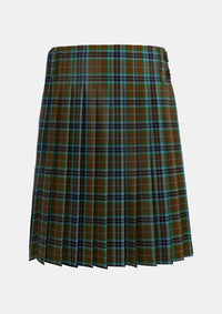 Traditional_MacTavish_Thompson_Thomson_Hunting_Tartan_232_kilt_back_image_with_pleated_design_and_adjustable_buckles_for_men